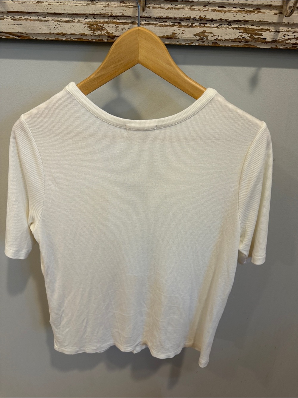 Marine Layer Lexi Ribbed Top Size Large - Picture 4 of 8